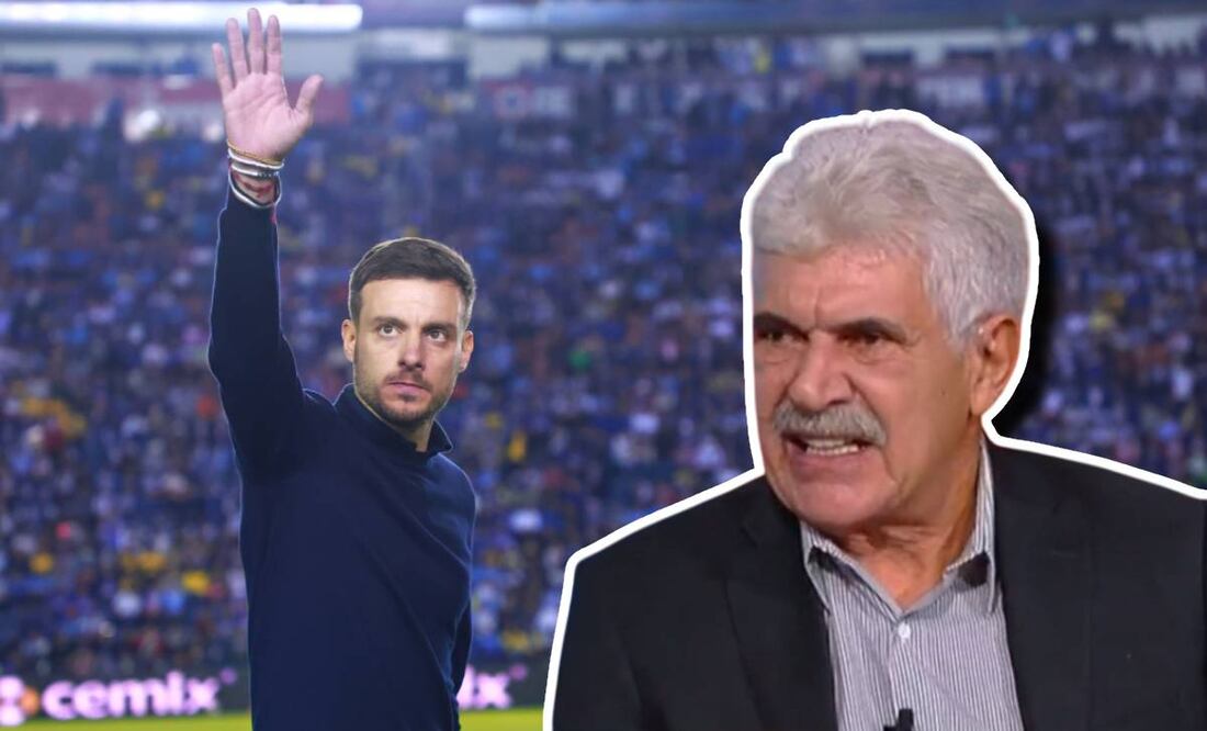 Tuca Ferretti está furioso con Martín Anselmi por no tener palabra y dejar botado al Cruz Azul. Foto: Especial