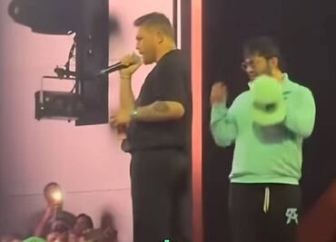 Así reaccionó Canelo Álvarez ante la campal en su fiesta ''Han de ser muy bravos, hijos de la...''