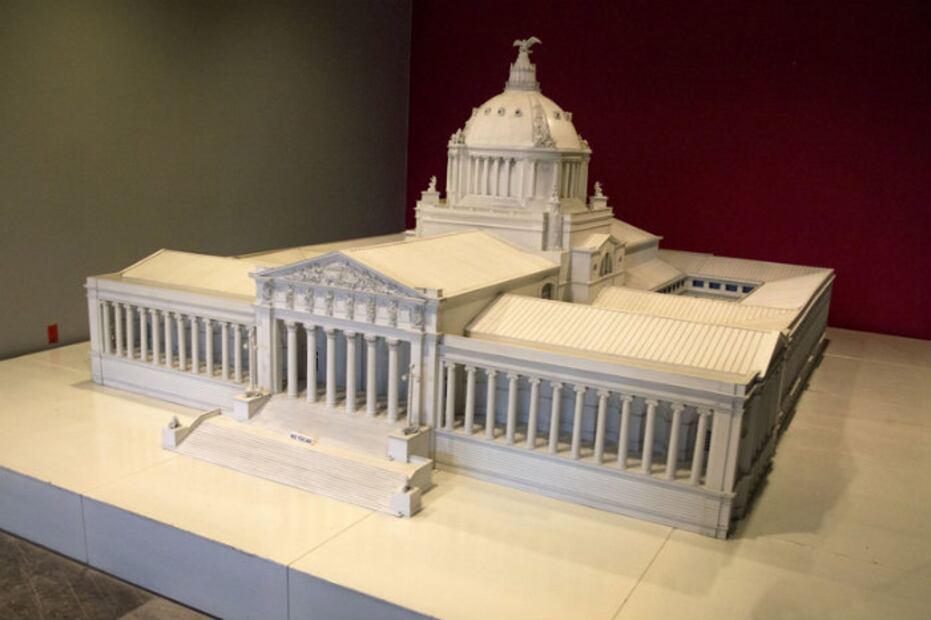 Este era el proyecto original del Monumento a la Revolución