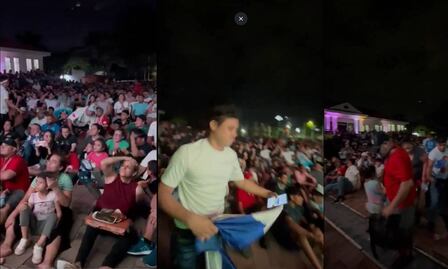 Afición de Honduras estalla de enojo cuando México anotó el tercer gol
