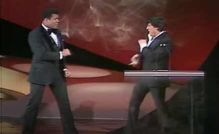 Así fue la "pelea" de Sylvester Stallone contra Muhammad Ali