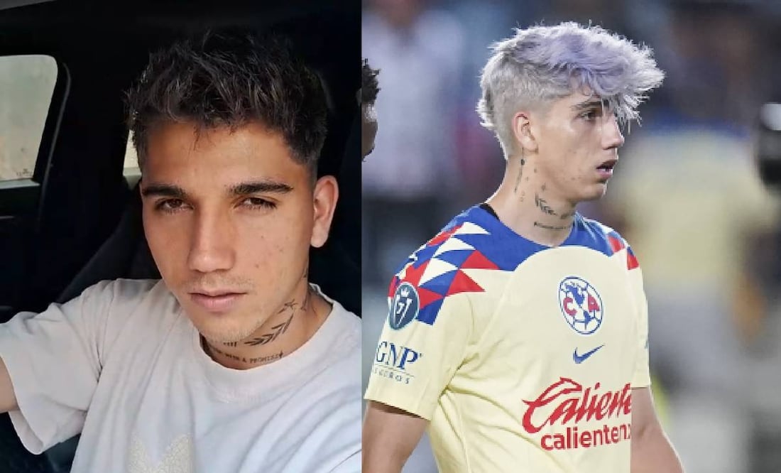 Kevin Álvarez se volvió a pintar el cabello y buscaría recuperar su nivel en el América. Foto: Especial