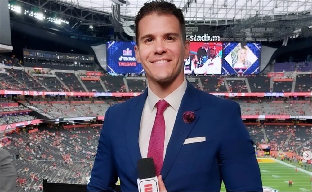 Sergio Dipp, comentarista de ESPN. FOTO: @sergioadippw