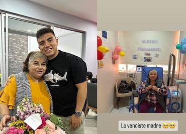 Fernando Beltrán, jugador de Chivas, presumió a su madre, quien venció el cáncer