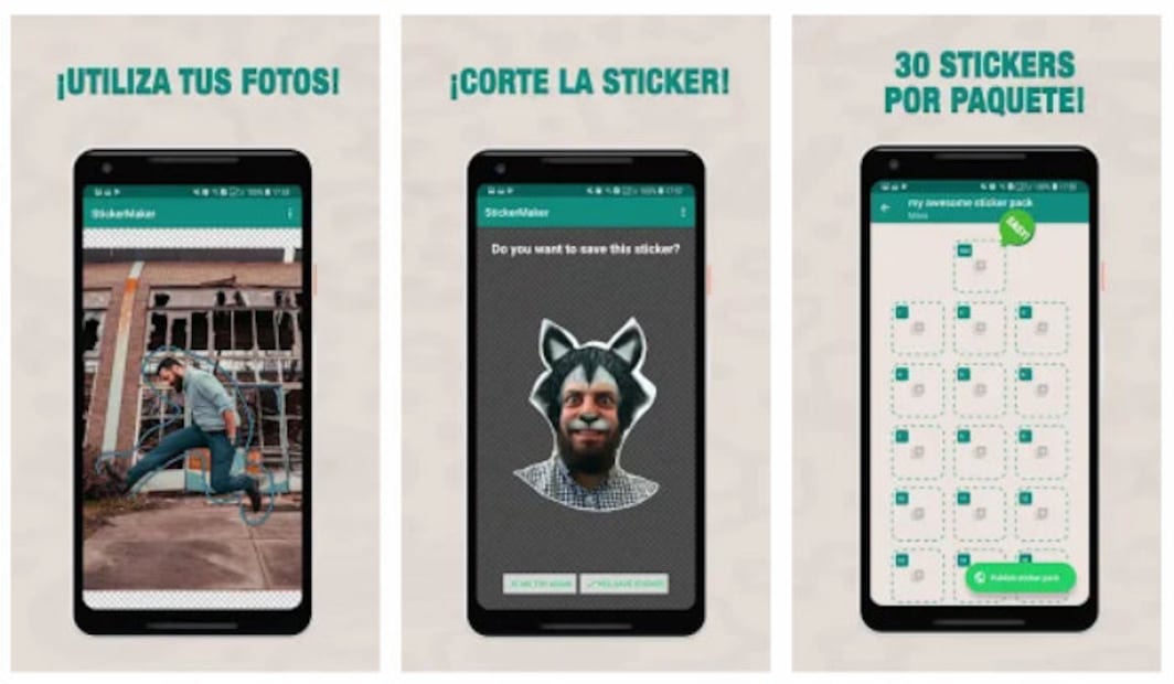 10 aplicaciones gratis para hacer stickers para WhatsApp
