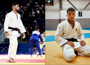El judoca argelino Messaoud Redouane Dris se retira antes de medirse contra un rival israelí