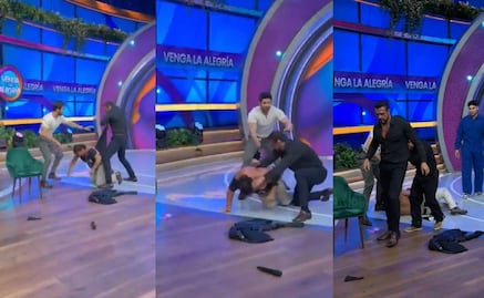 'El Patrón' Alberto del Río perdió la cabeza y agredió a una persona en el programa Venga la Alegría