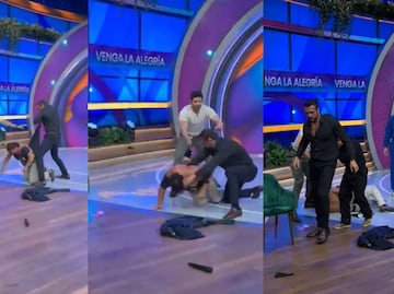 'El Patrón' Alberto del Río perdió la cabeza y agredió a una persona en el programa Venga la Alegría