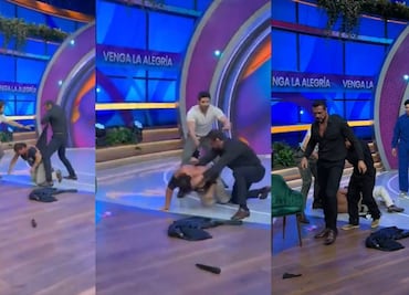 'El Patrón' Alberto del Río perdió la cabeza y agredió a una persona en el programa Venga la Alegría