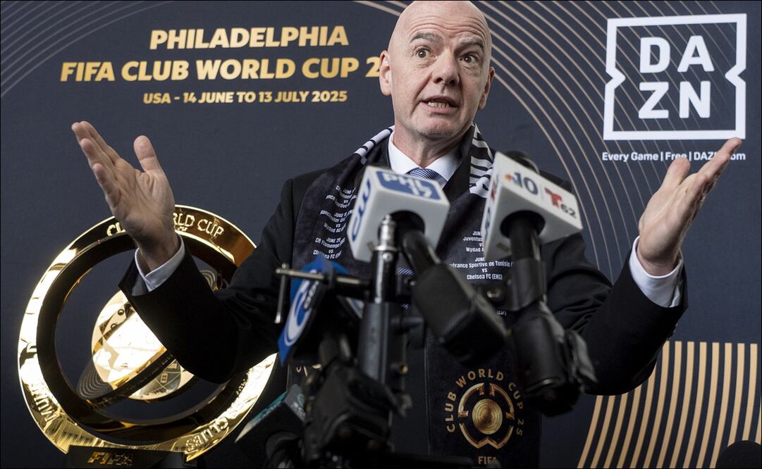 Gianni Infantino habló sobre la posibilidad de que América juegue el Mundial de Clubes / Foto: AP