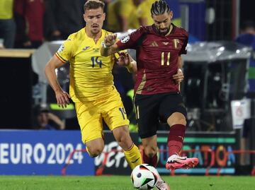 Bélgica consigue victoria ante Rumania igualando en puntos en la Eurocopa