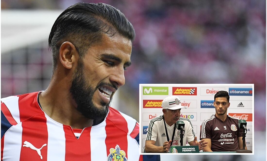 Miguel Ponce con Chivas y Ricardo Ferretti con Raúl Jiménez en Selección Mexicana / FOTOS: Imago7