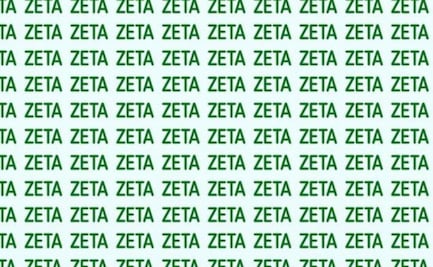 Solo una mente brillante puede encontrar la palabra SETA en solo 5 segundos