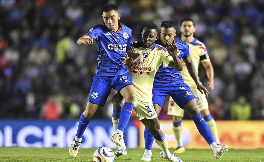 América y Cruz Azul durante la Final de Ida del Clausura 2024 - Foto: Imago7