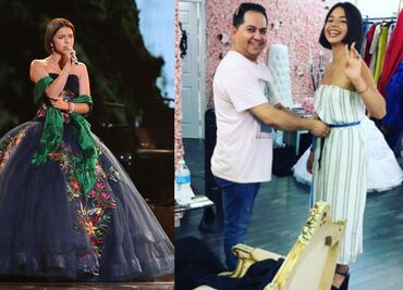 Diego Medel, el diseñador de los hermosos vestidos de Ángela Aguilar