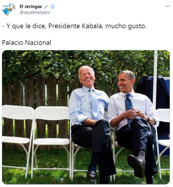 AMLO llama “Presidente Kabala” a Kamala Harris y desata ola de memes