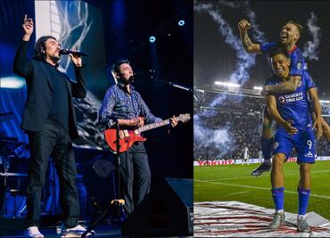 '¡Que Cruz Azul sea campeón!', Los Temerarios brindaron su apoyo a La Máquina en la Final