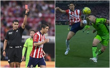 Debuta con Chivas en la Liga MX y a los cinco minutos se va expulsado del partido
