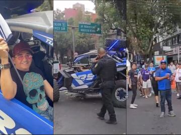 Conductor de televisión fue agredido por aficionados de Cruz Azul previo al juego contra Rayados