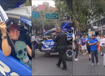 Conductor de televisión fue agredido por aficionados de Cruz Azul previo al juego contra Rayados