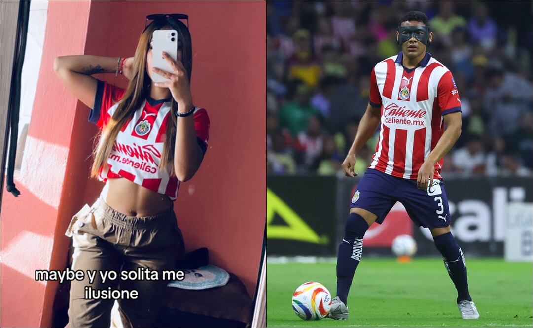 Aficionada de Chivas se 'ilusiona' con Gilberto Sepúlveda y luego lo exhibe en redes. FOTO: Especial