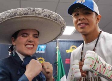 Camila Fernández volvió a cantar antes de la pelea de Jaime Munguía ¿Se le olvidó la letra?