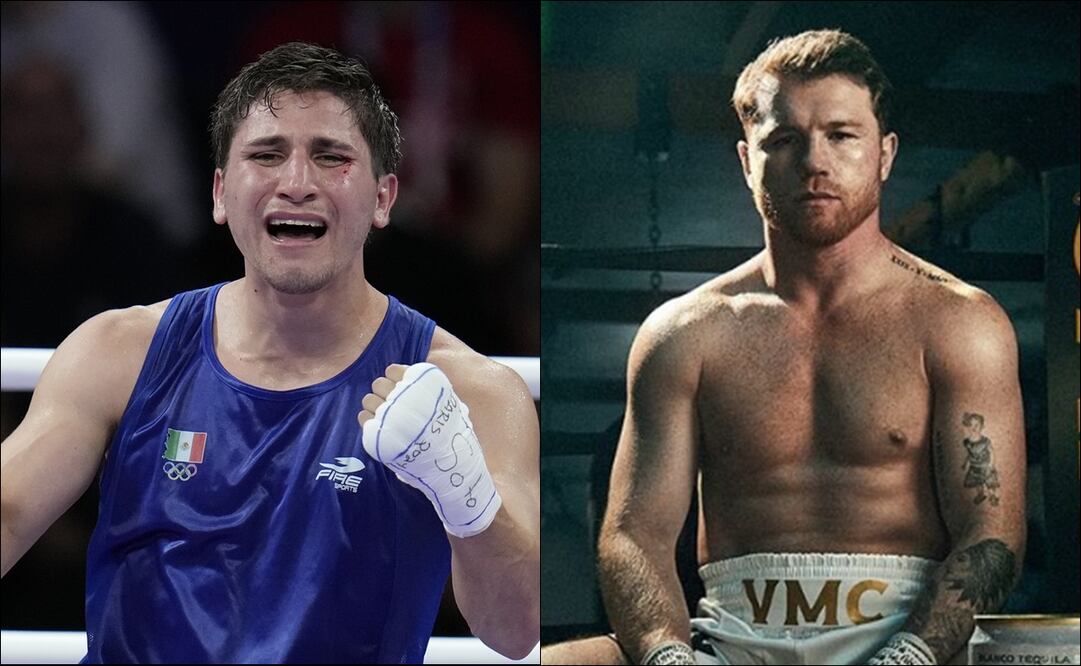 Marco Verde y Saúl Álvarez. FOTO: AP / @canelo