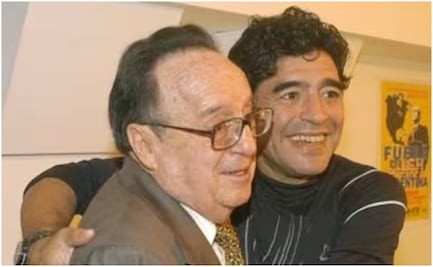 Maradona y el 44 aniversario del día que conoció a su ídolo, Roberto Gómez Bolaños