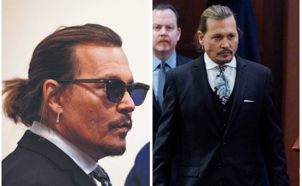 El antes y después de Johnny Depp en el juicio contra Amber Heard