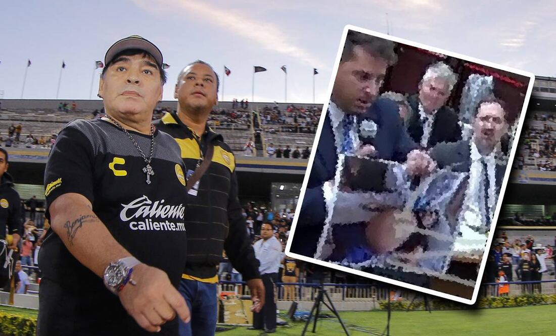 Revelaron una impresionante foto de Maradona instantes después de morir durante un juicio en contra de sus médicos. Foto: Especial