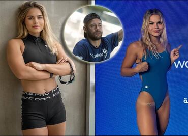 ¿Quién es Luana Alonso, la nadadora que cautivó a Neymar y anunció su retiro en Paris 2024?