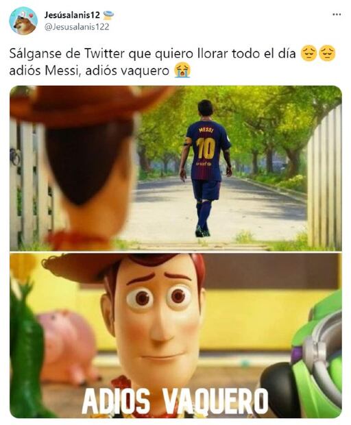 ¡Messi se va del Barcelona! Los 10 mejores memes de su adiós del Barça