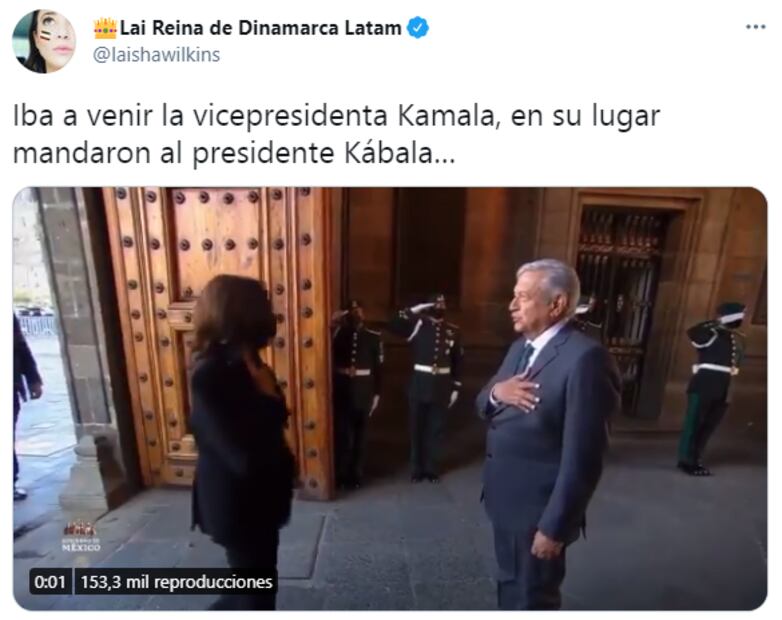 AMLO llama “Presidente Kabala” a Kamala Harris y desata ola de memes