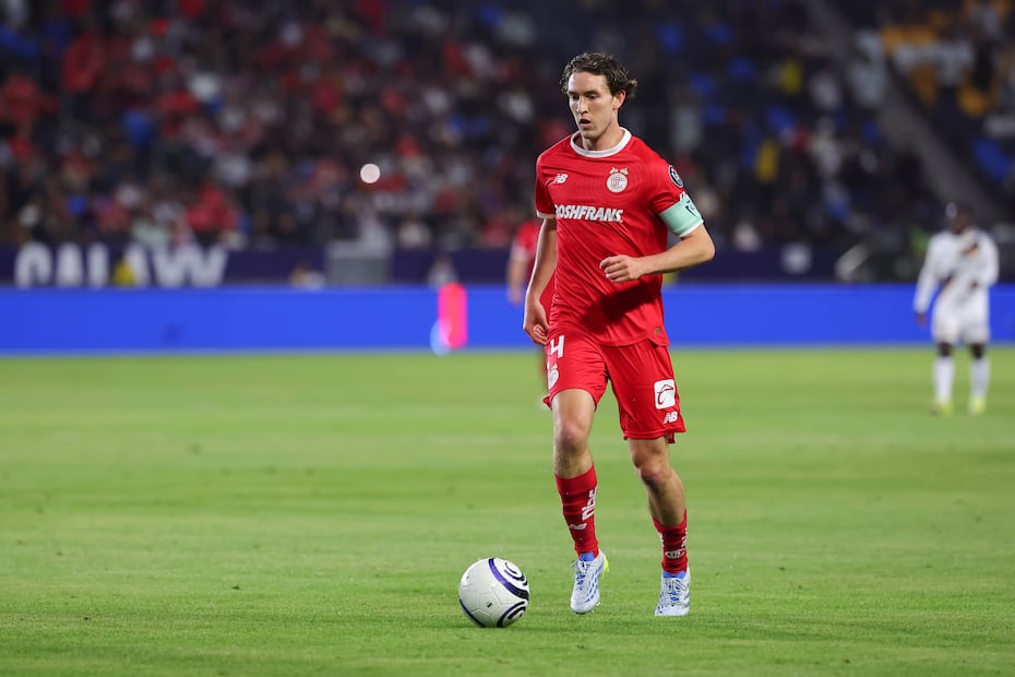 Marcel Ruiz con Toluca, durante la Copa de Campeones de la Concacaf - Foto: Imago7