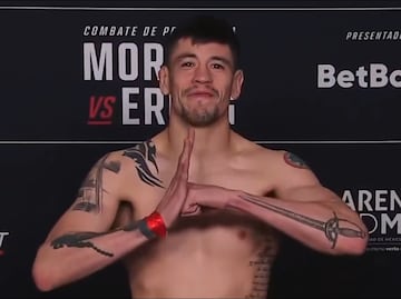 Brandon Moreno está listo para su combate vs Steve Erceg tras vencer a la báscula para UFC México