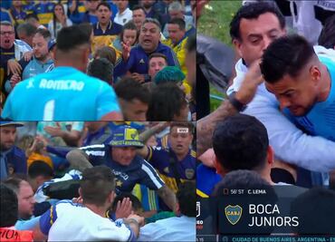 'Chiquito' Romero casi llega a los golpes con aficionados de Boca Juniors tras revés vs River Plate