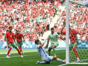 Argentina lanzó un reclamo a FIFA por el resultado final del partido ante Marruecos en París 2024