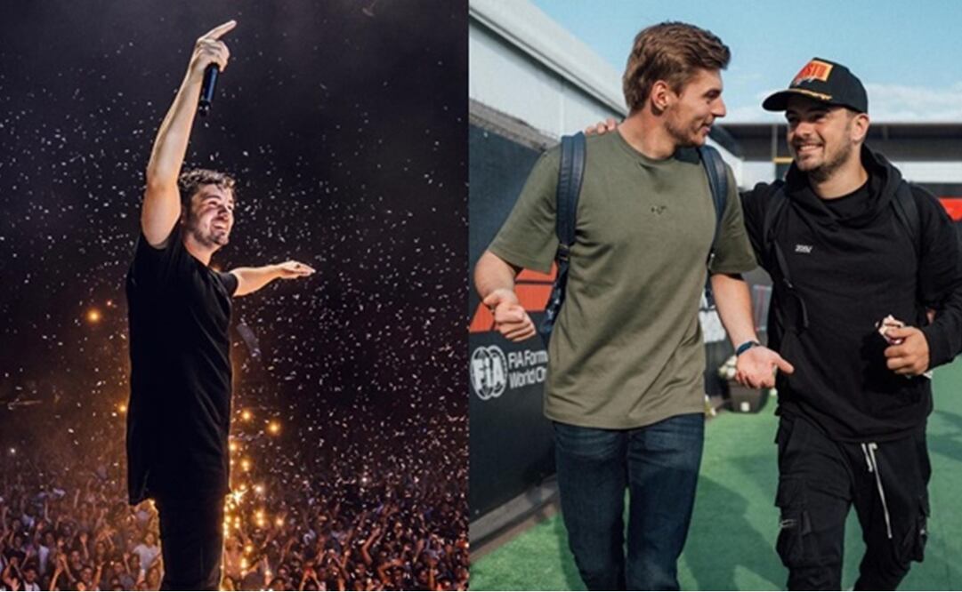 Martin Garrix y Max Verstappen - Foto: @martingarrix en Instagram