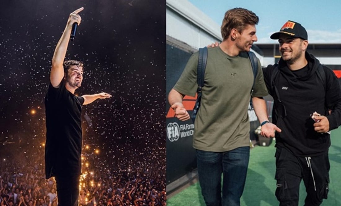 Martin Garrix y Max Verstappen - Foto: @martingarrix en Instagram