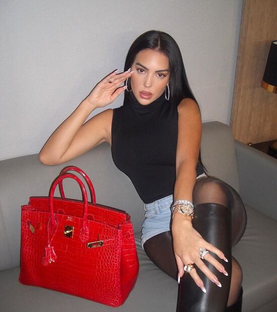 Georgina Rodríguez. Fuente: Instagram @georginagio