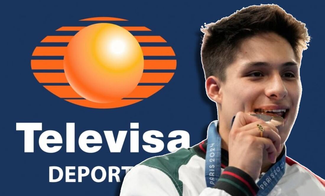 Osmar Olvera es uno de los deportistas que tuvo exclusividad con Televisa. Foto: Especial