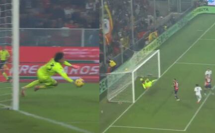 Guillermo Ochoa realizó dos atajadas extraordinarias, pero no fueron suficiente para evitar la derrota del Salernitana