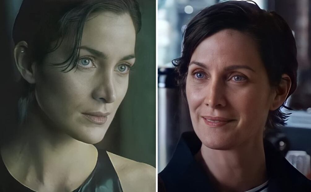 Fotos del antes y después de los actores de “The Matrix” 1999