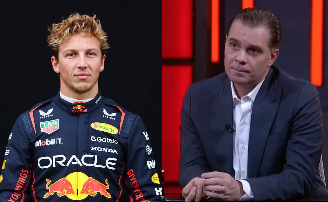 Christian Martinoli se burló del desempeño de Liam Lawson con Red Bull en la temporada 2025 de la Fórmula 1. Foto: Especial