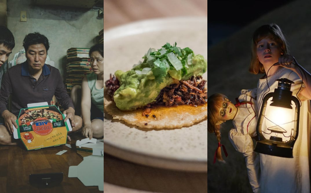 Fotos: Película "Parásitos"/ serie Las Crónicas del Taco 2/ Annabbelle 2, cortesía de Netflix
