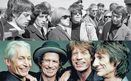 El antes y después de The Rolling Stones… ¡56 años de rock!