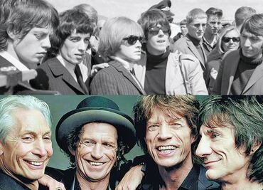 El antes y después de The Rolling Stones… ¡56 años de rock!