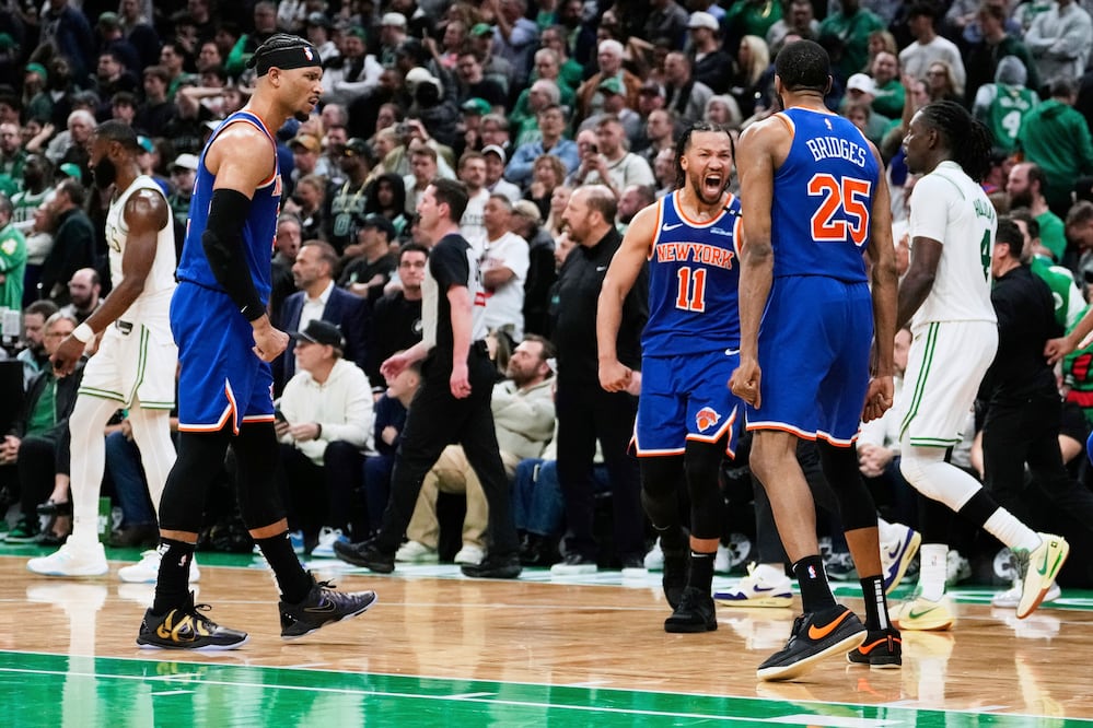 Los Knicks ganan el juego 1 de las semifinales contra Celtics / Foto: AP