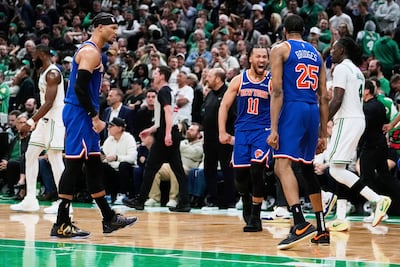 NBA: Los Knicks sorprenden a Celtics y ganan el primer juego de las semifinales del Este en tiempo extra