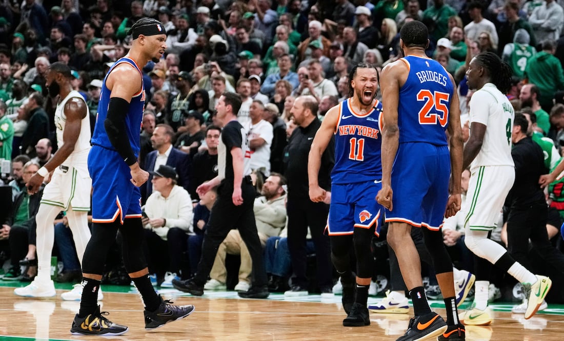 Los Knicks ganan el juego 1 de las semifinales contra Celtics / Foto: AP
